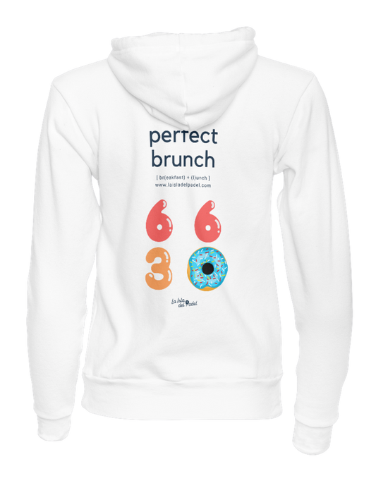 Hoodie Blanca - Perfect Brunch (Unisex)